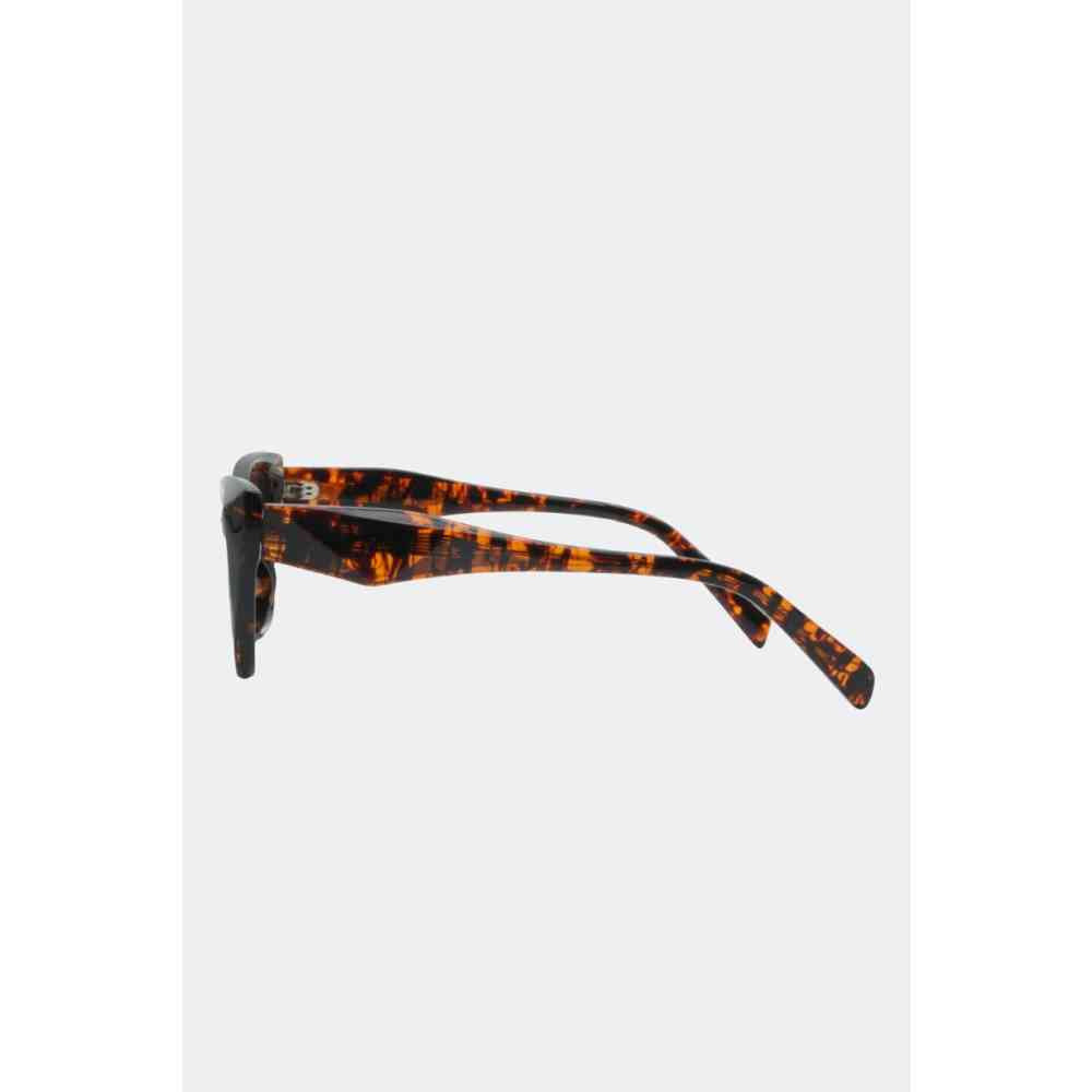 Voodoo Vixen - Tortoiseshell Cat Eye Zonnebril - Bruin